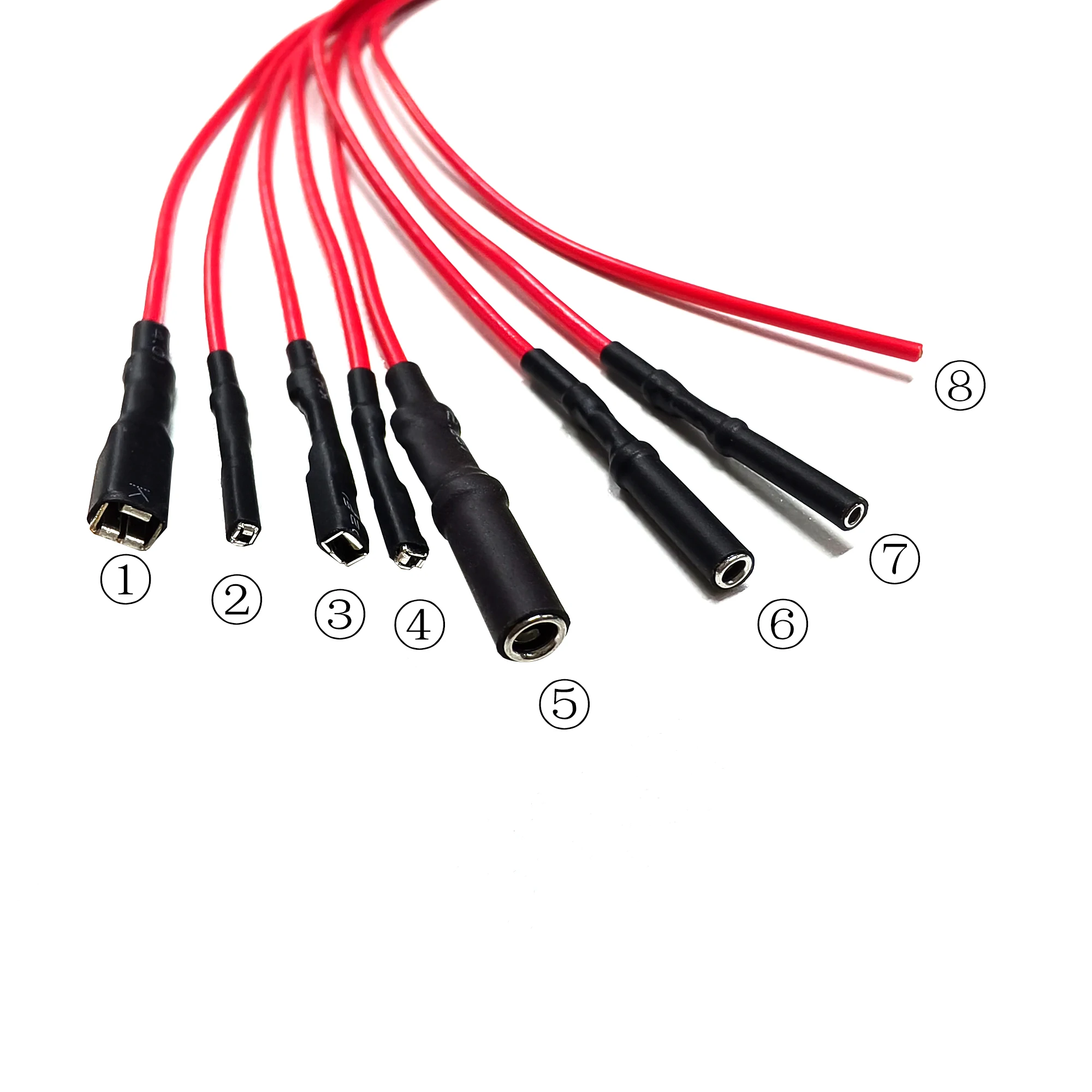 CTBC001 Test Leads Diagnostic Harness Set for Automotive Diagnostics ECU Breakout Leads Resistant Jumper Cables Wire OBD Jumper