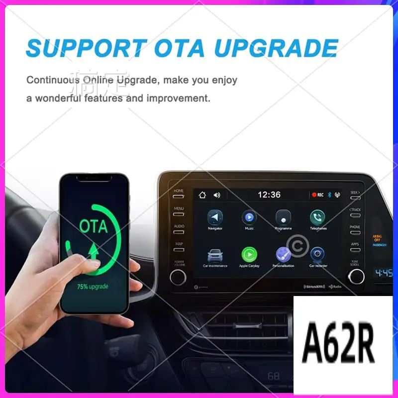 

R2-2 In1 Wireless Carplay Adapter And Android Auto Wireless Adapter Plug And Play Wired To Wireless Adapter For Cars