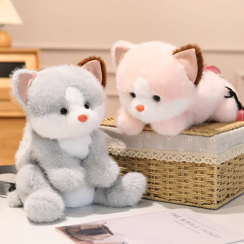 かわいい猫バックパック犬人形ぬいぐるみかわいいぬいぐるみショルダーバッグ大容量ぬいぐるみファッションクロスボディバッグ