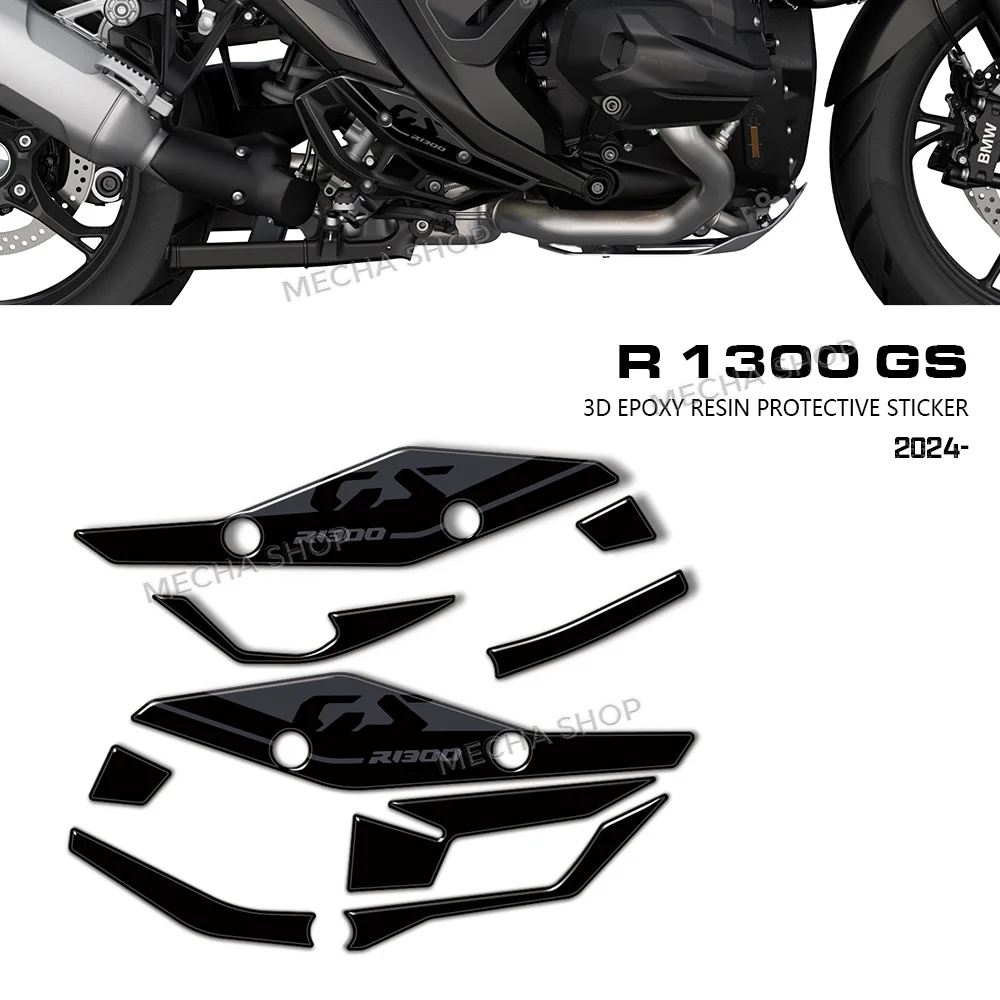 

Наклейки-защита для задней части мотоцикла R 1300 GS 2024 2025 2026, 3D-комплект из полимерных наклеек, аксессуары для мотоциклов