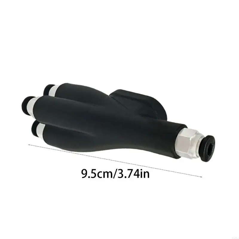 62KA para impresora 3D X1C P1S P1P, adaptador 4 en 1 PTFE, puerto expansión tubería, conexión pieza impresora 3D,