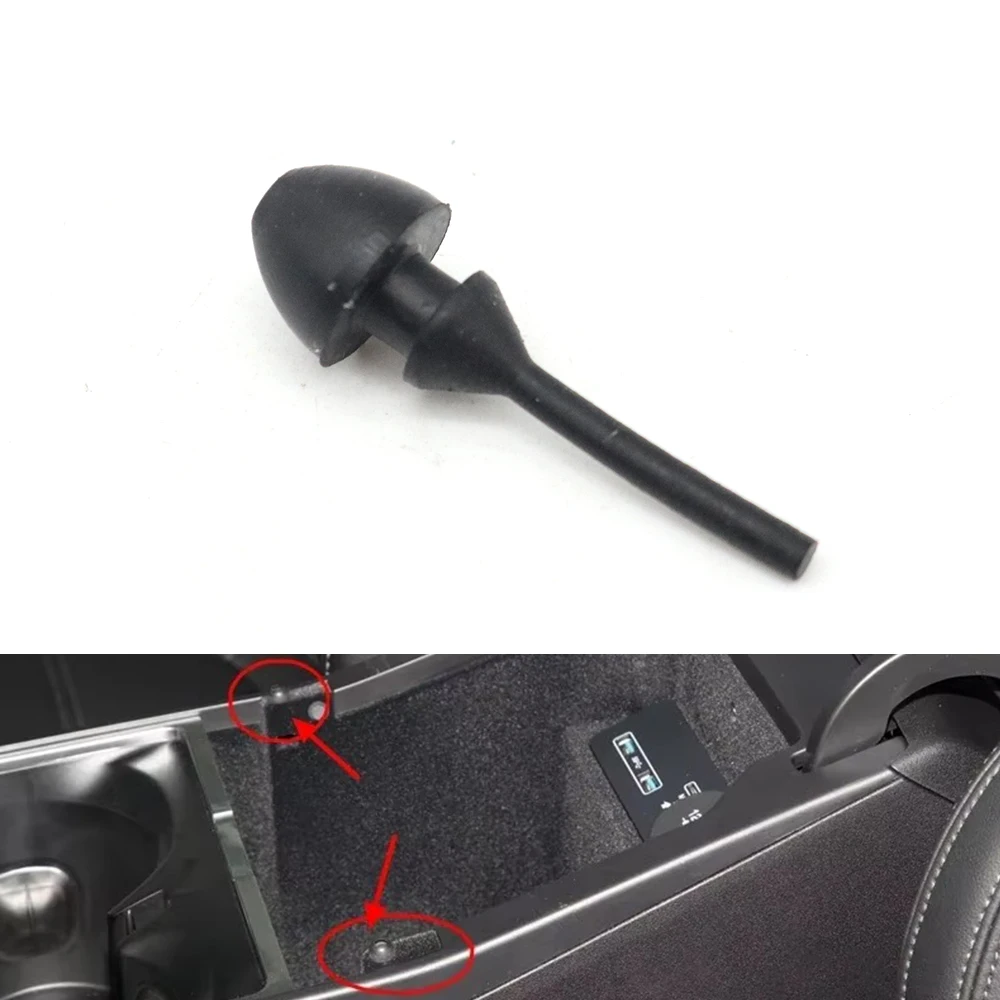 

Car Center Console Foot Gasket Armrest Box Cushion Rubber Pad For Jaguar E-PACE XF XE I-PACE Ford Escape Ecosport Raptor