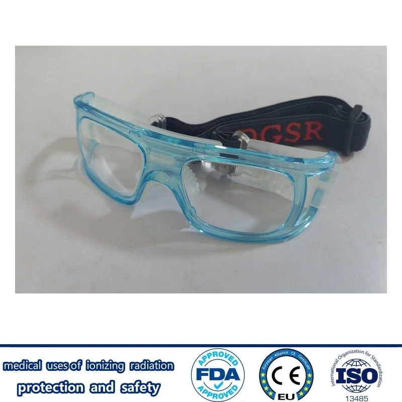 X-ray protective 0.5/0.75mmpb lead spectacles radiology department ionizing radiation protective anti falling lead glasses