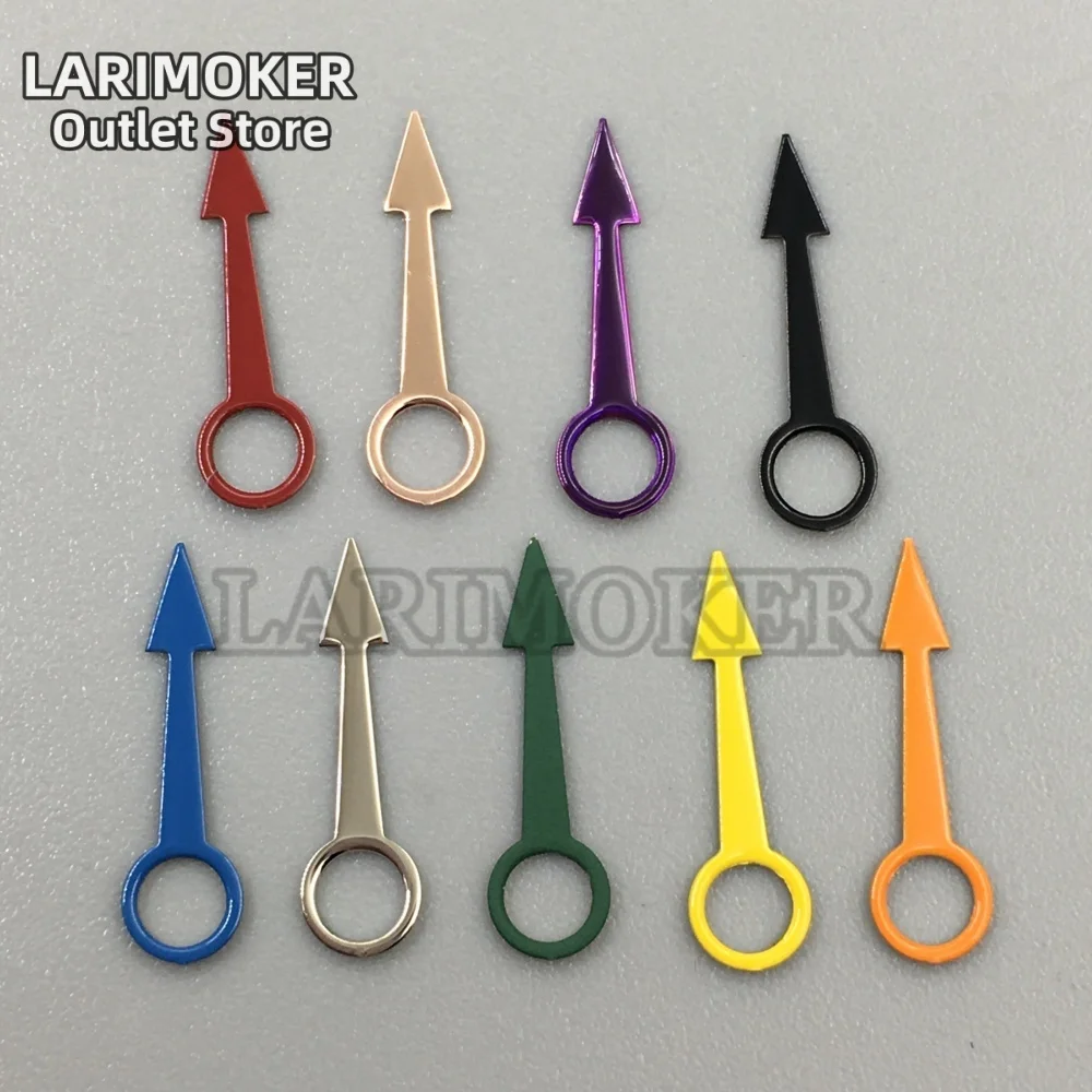 LARIMOKER Colorful Watch Pointer 9MM GMT Pointer is suitable for NH34 movement