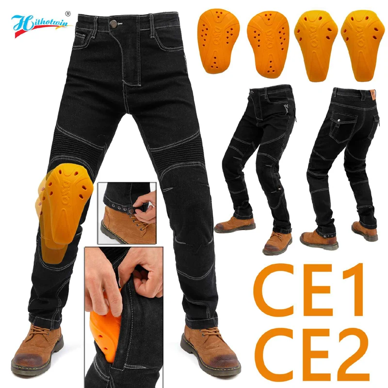 

Motorcycle Jeans Mesh cloth Protective Gear Riding Touring Motorbike Trousers Motorcycle Pants Pantalones