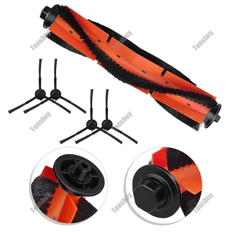 

2025 New Main Brush Side Brushes Kit For ROIDMI EVE MAX robot Vacuum Replacement Partshome kitchen livingroom cleaning tools