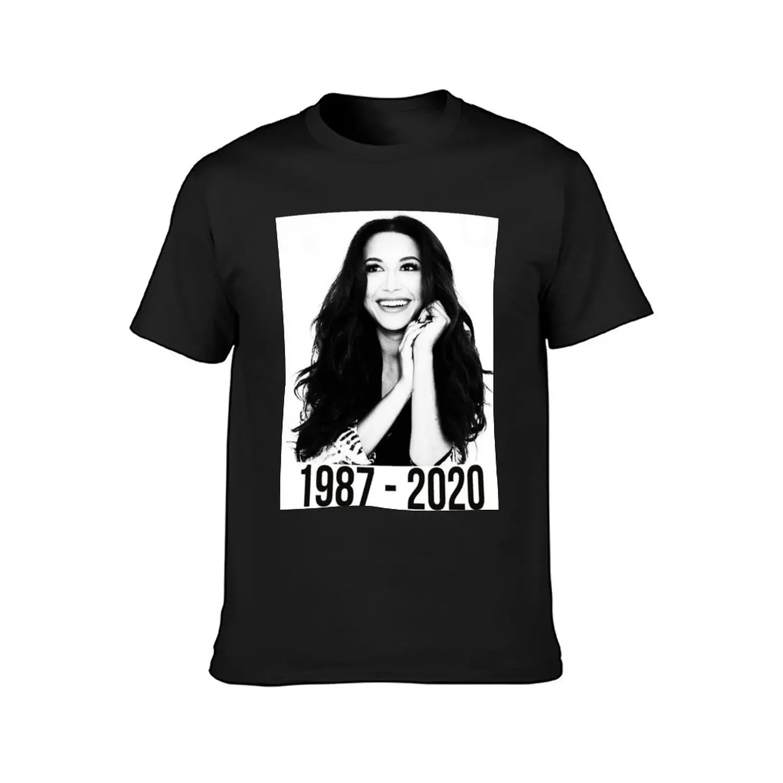 Naya Rivera glee star T-Shirt vintage graphic tee summer tops t shirt men 100℅ cotton