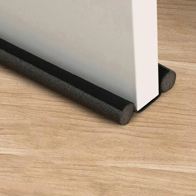 Adjustable Door Bottom Seal Strip Weather Strip Under Door Draft Stopper Thicker Anti-Cold Gap Blocker Sealing Weather Strip