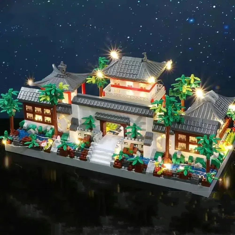 

Suzhou Garden Building Block Toy Micro Particle Ethnic Style Assembly Building Block China's Classical Suzhou Garden Puzzle