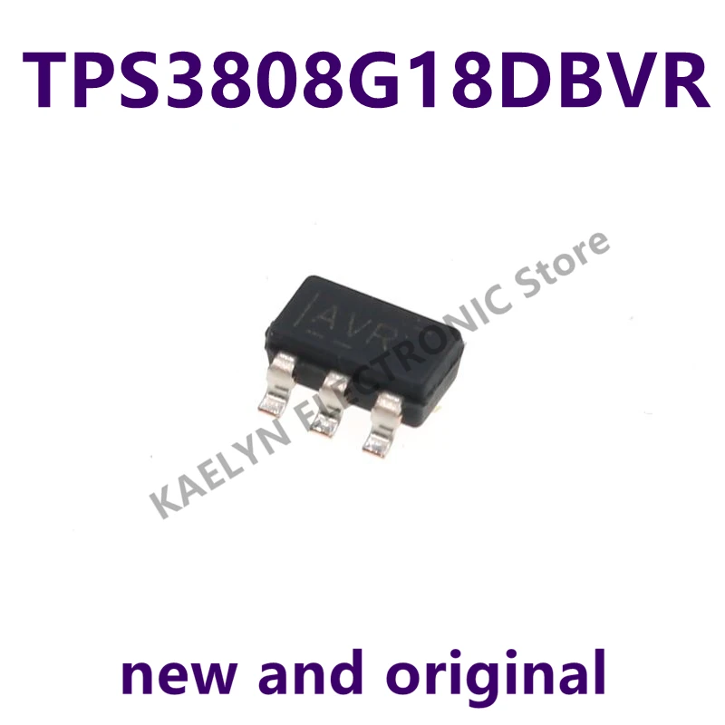 

10pcs/lot New and Original TPS3808G18DBVR TPS3808G18 TPS3808 Supervisor Open Drain or Open Collector 1 Channel SOT-23-6