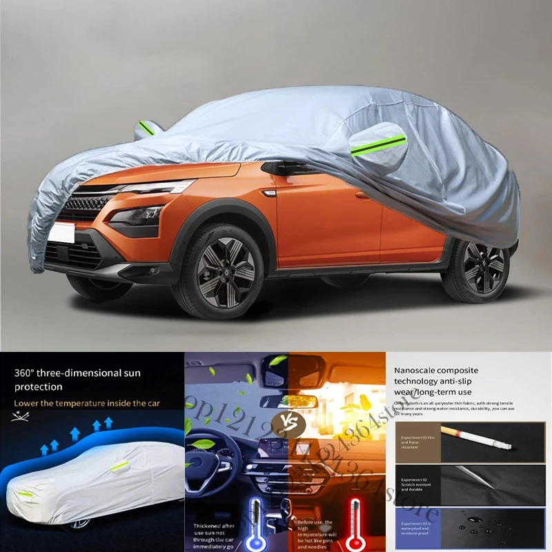 For Renault Kardian Car cover Exterior Car Cover Outdoor Protection Full Car Covers Waterproof