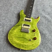 Electric Guitar with 24 Frets,Mahogany Body, Ebony Neck, High Quality, 6 String Guitar A