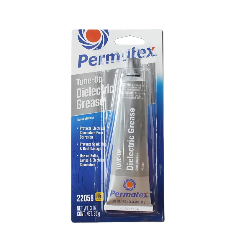 Permatex 22058 عازل ضبط الشحوم العزل الكهربائي لوحة المفاتيح الميكانيكية أسلاك الفولاذ محور الأقمار الصناعية التبديل 85 جرام #3
