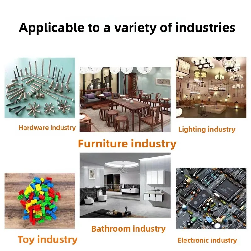 Automatic vertical multi-count screw packaging machine, hardware nut glue nail vibrating disc machine