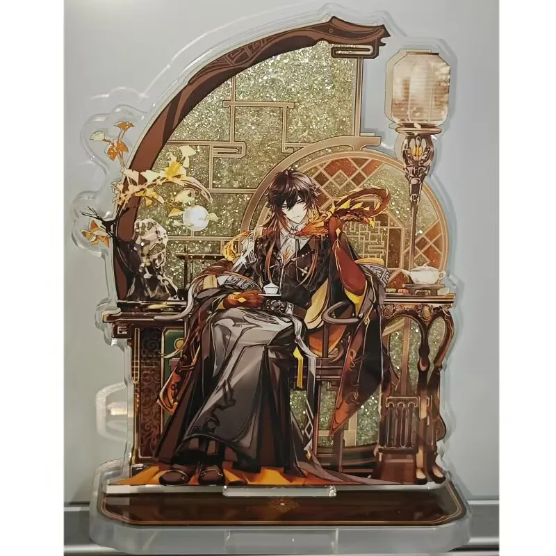 

Zhongli Xiao Crown accessory, acrylic standing sign, desktop ornament, creative collectible, Genshin Impact Gift for friends