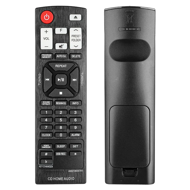 AKB73655791 Para control remoto LG, para sistema Mini Hi-Fi LG OM4560 OM7560