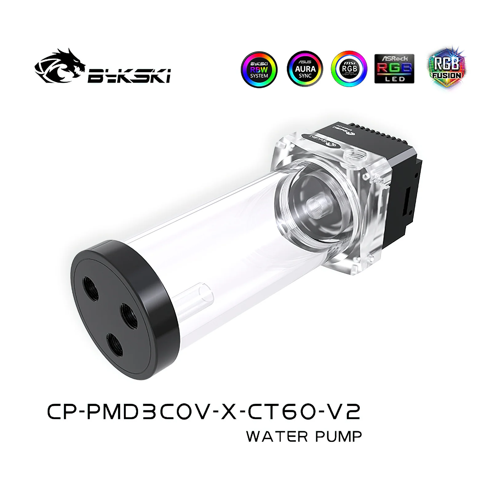 Bykski 60mm Integrated Reservoir Water Cooling Pump 700L CP-PMD3COV-X-CT60-V2 