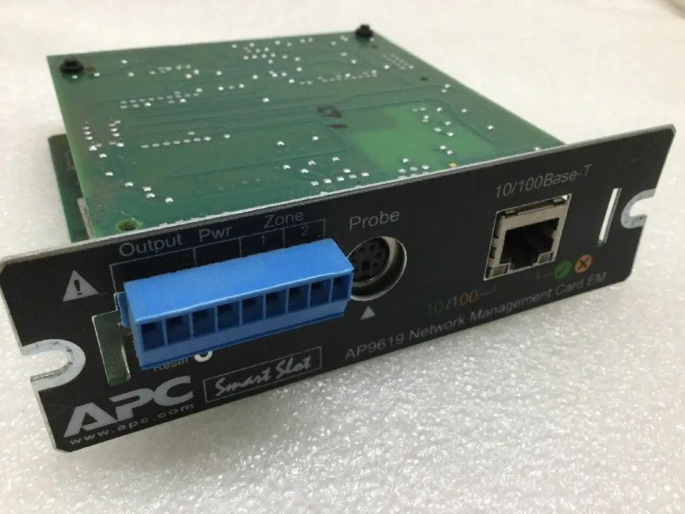 

APC UPS 10/100 Network Management Card EM AP9619