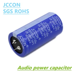 1PCS JCCON New and Original 125V10000UF 10000MFD 125V High Frequency Low ESR Electrolytic Capacitors Size:35X70MM