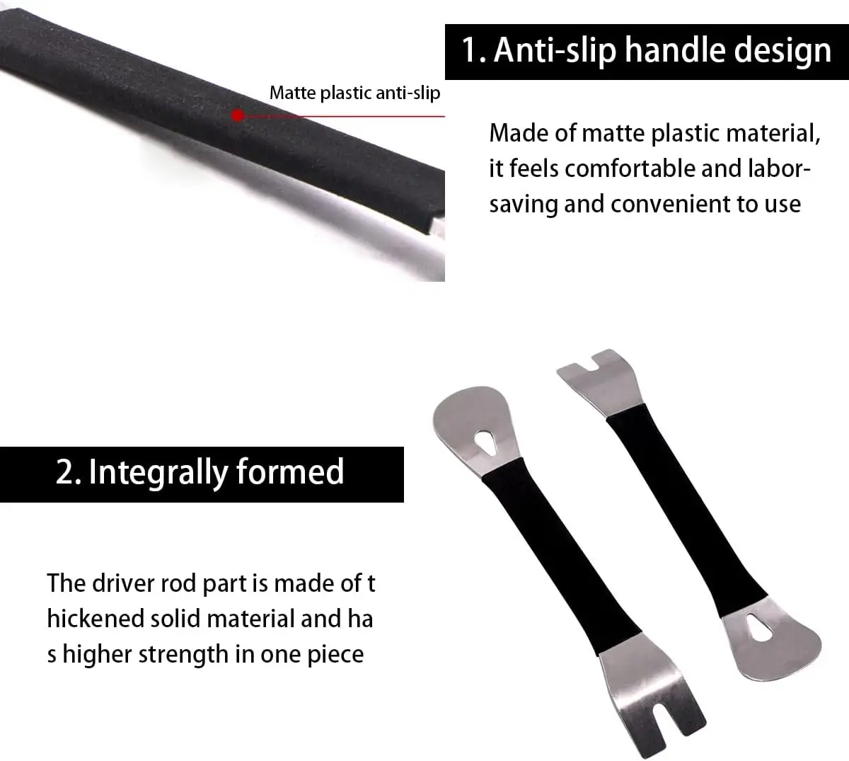 1Pcs Auto Metall Trim Removal Tool Set Für Tür Panel Dashboard Navigation Installer Auto Innen Außen Ersetzen Zubehör