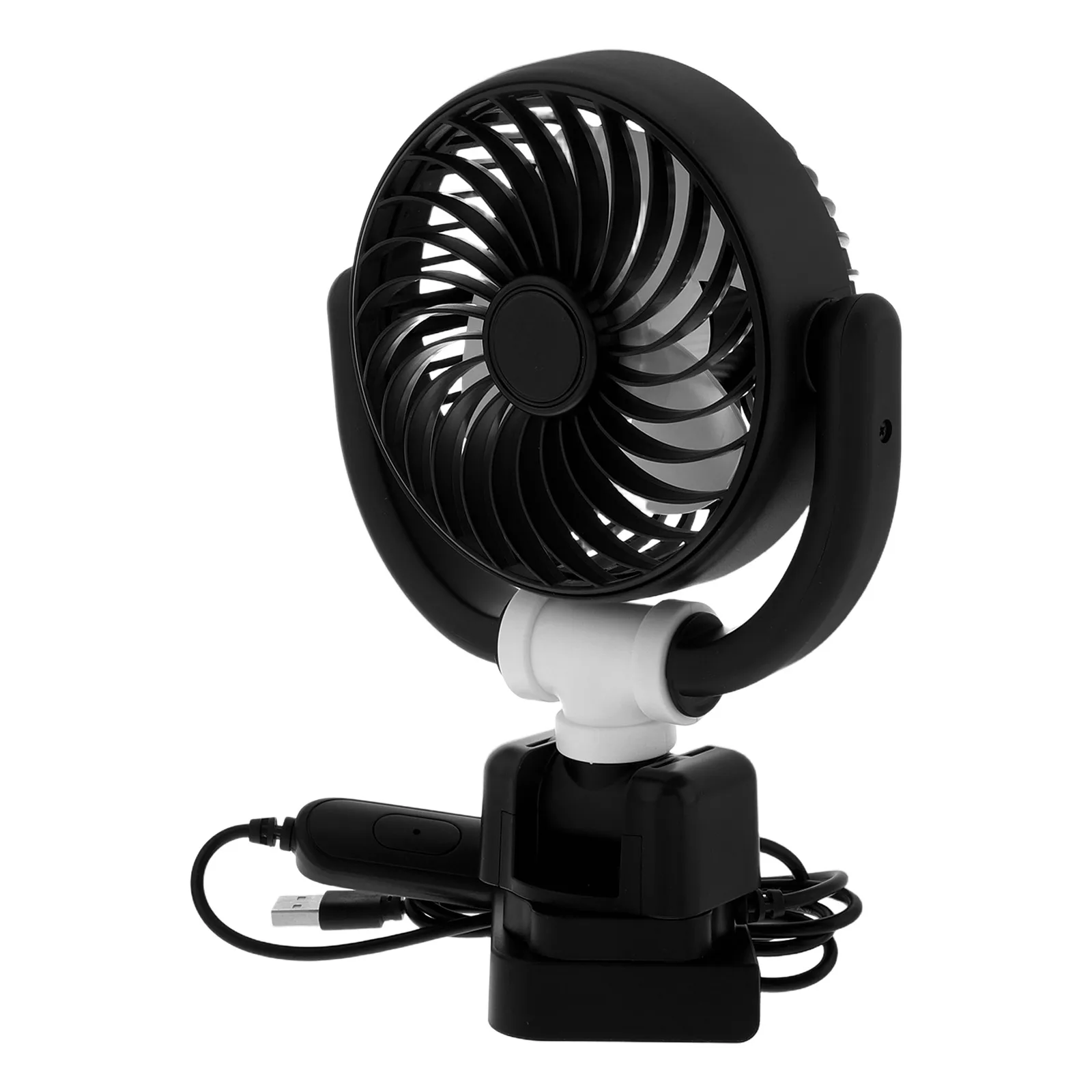 

Electric Car Cooling Fan Universal Multipurpose Mini Cooler Fans for Auto Accessories USB Summer Efficient Quiet