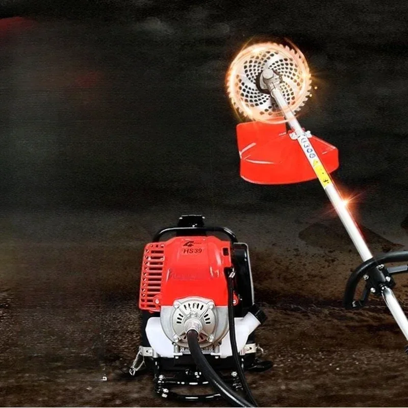 Lawn Mower Four Stroke Backpack Small Multifunctional Garden Gasoline Weeding And Loosening Machine