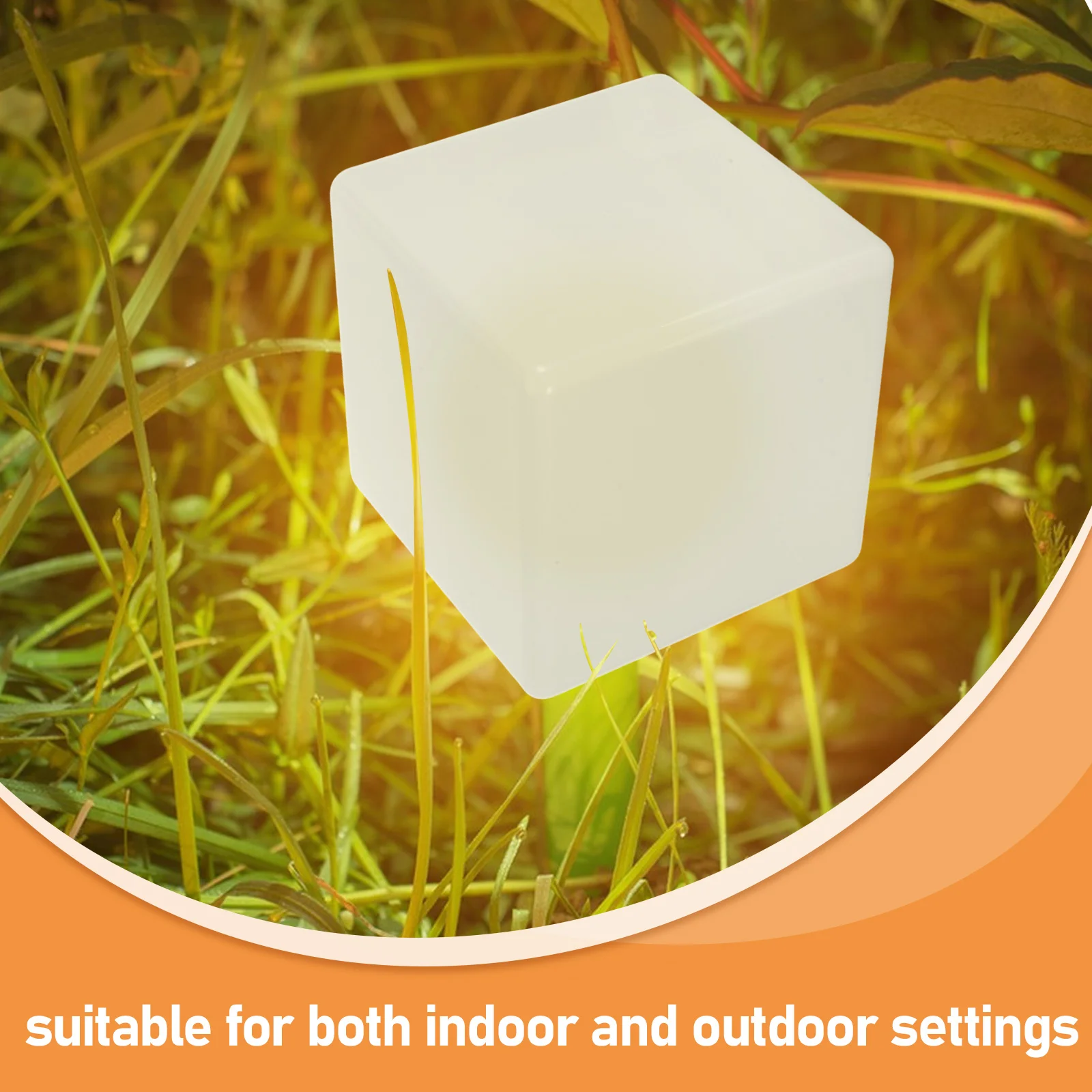 1 قطعة غطاء مصباح خارجي مربع لضوء الشارع حديقة الديكور إضاءة المناظر الطبيعية استبدال تركيبات الاكريليك #3