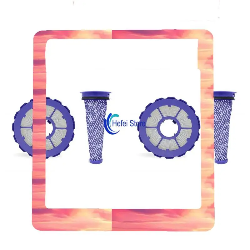 

24-Hour Delivery 2X HEPA Post & Pre-Motor Filter For Dyson DC50 Animal And Multi Floor Complete Vacuum Replaces Part 965081-01&