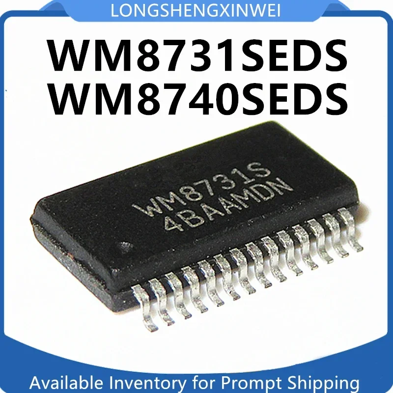 1PCS WM8731SEDS/RV WM8731S WM8740SEDS  SSOP28 New