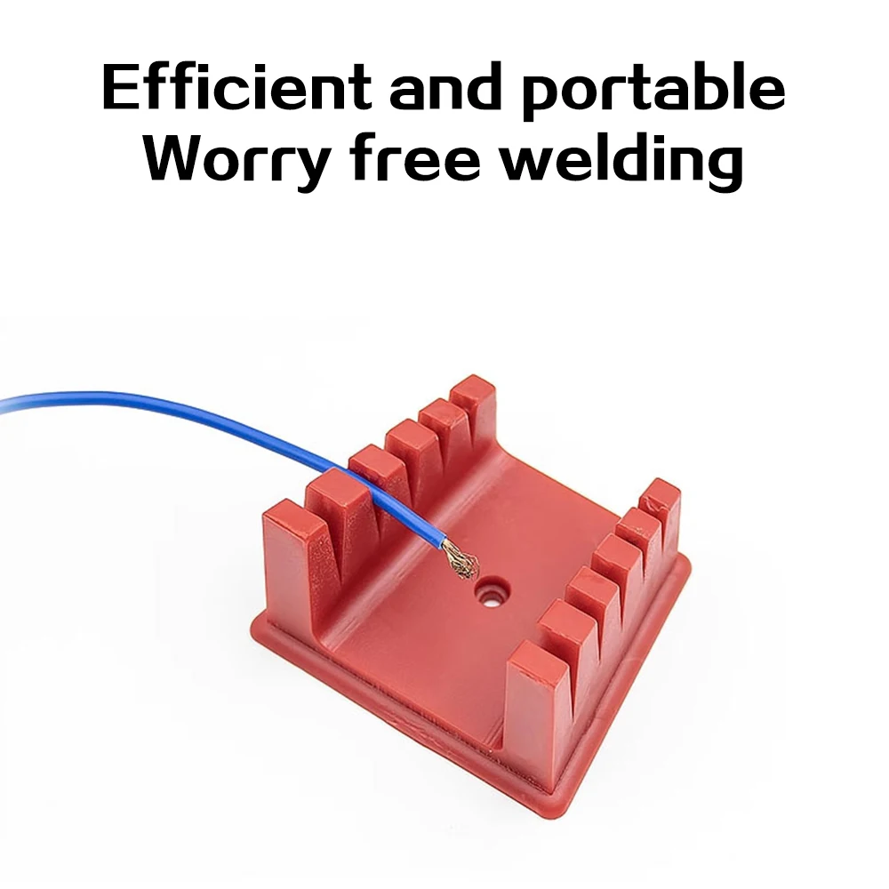 ABS Welding Wire Fixture Soldering Wire Holder High Temperature Resistance 3D Printer Part Strong Magnetic Bracket Welding Clamp