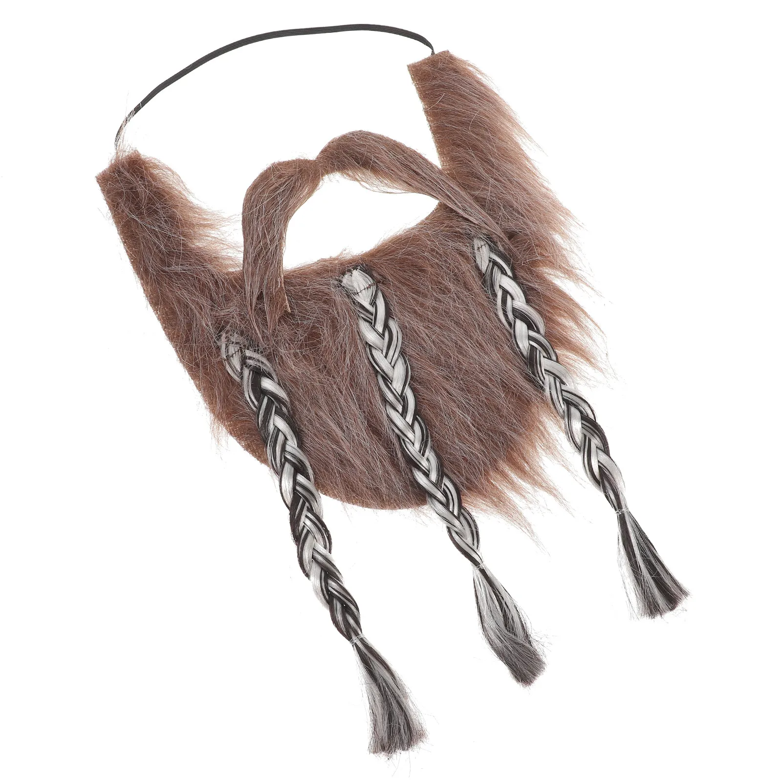 

Набор для косплея: реалистичная искусственная борода, реквизит для вечеринок, имитация бороды, украшение для лица, декор на Хэллоуин