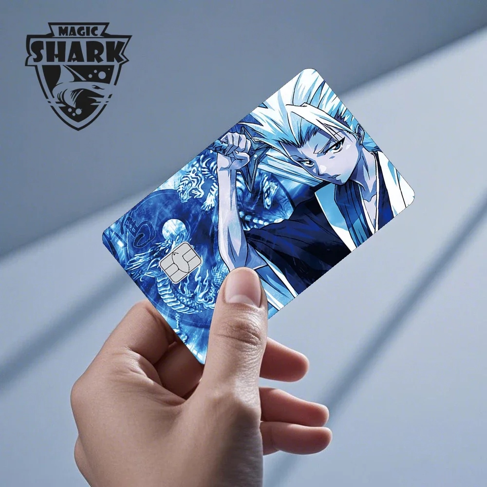 1pc Front Anime Cartoon Titan Cat Game Waterproof Sticker Film Skin for Credit Card Debit Bank Card