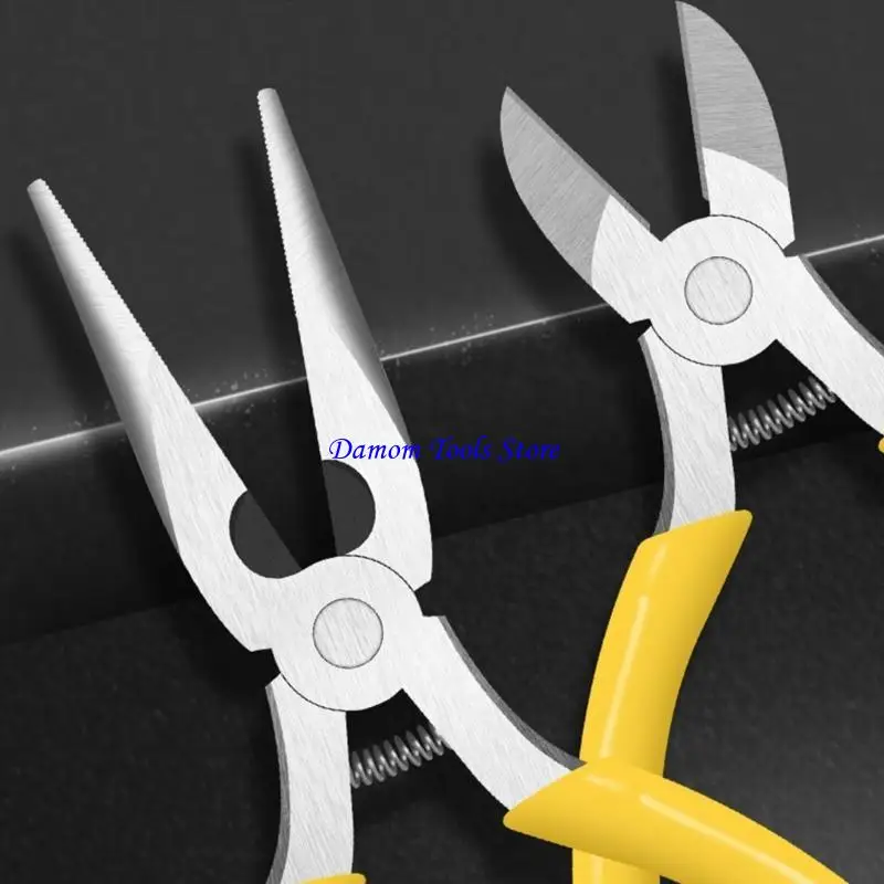 57be JewelleryPliersツールカッター斜めの斜めシャープターシャーターワイヤーカッタープライヤーツールDIY愛好家スプリングロードカッター