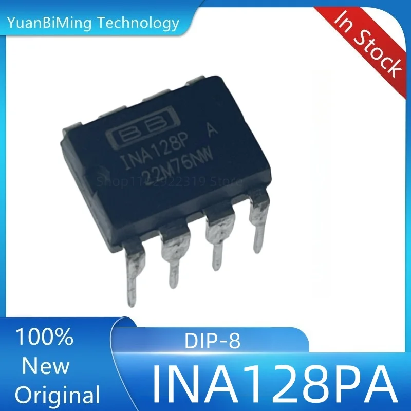 

10pcs 100% New INA128PA INA128P INA128 DIP-8 Chipset