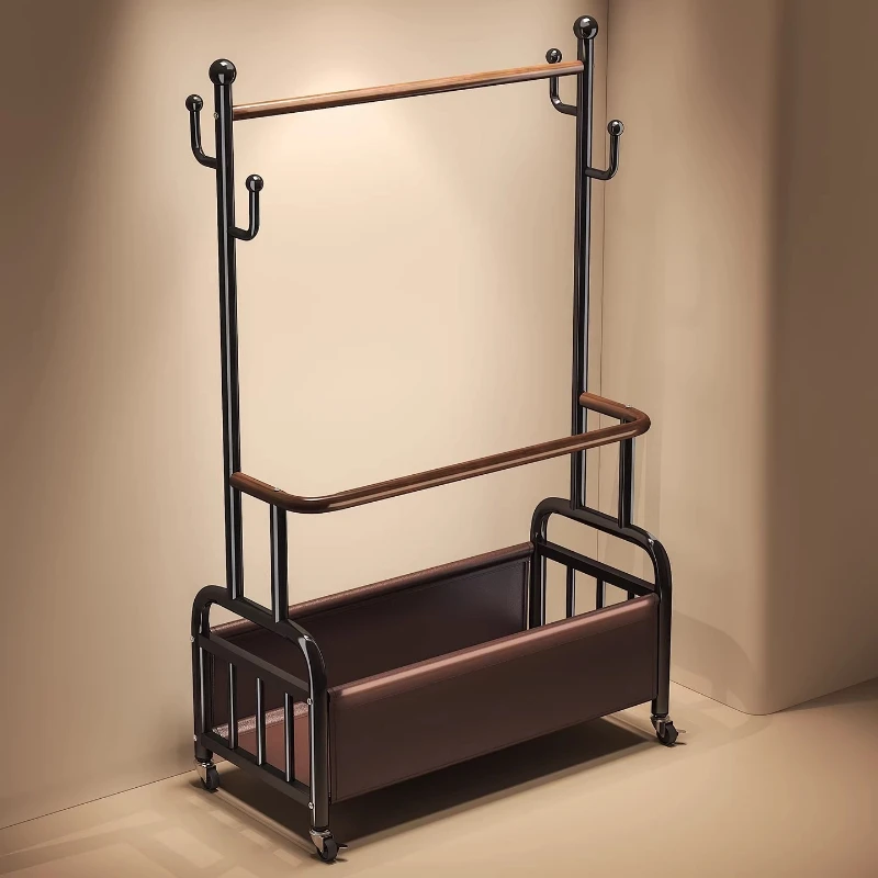 Hanger floor-to-ceiling bedroom secondary net hanger household indoor hanger 2026 new removable multi-functional coat rack