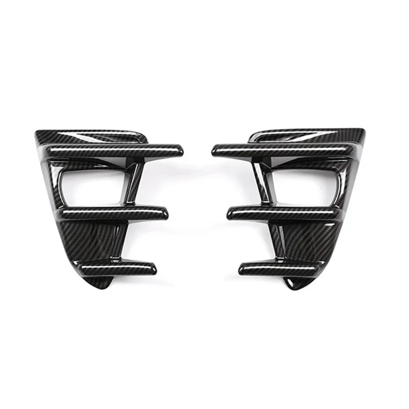 

Fog Light Grille Cover Front Bumper Bezel For Toyota 86 FT86 GT86 ZN6 2016-2020 Carbon Fiber