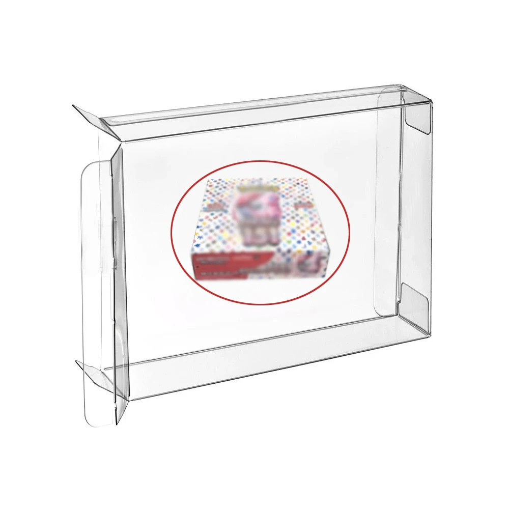 RUITROLIKER 1PCS Box Protector Clear Protection Case Sleeve Display Box for 2023 SV2A Card 151 Series Booster