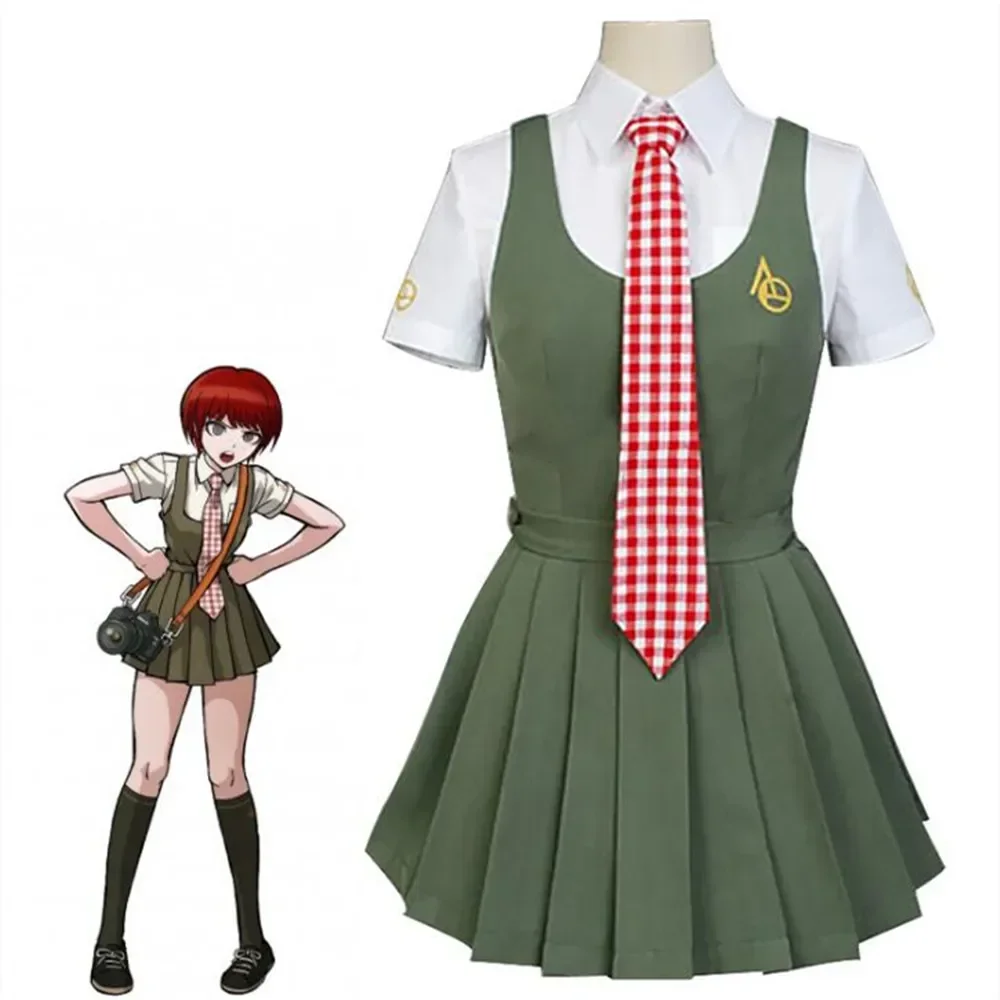 

Anime Danganronpa Koizumi Mahiru Cosplay Costumes Japanese Uniform Women Dress