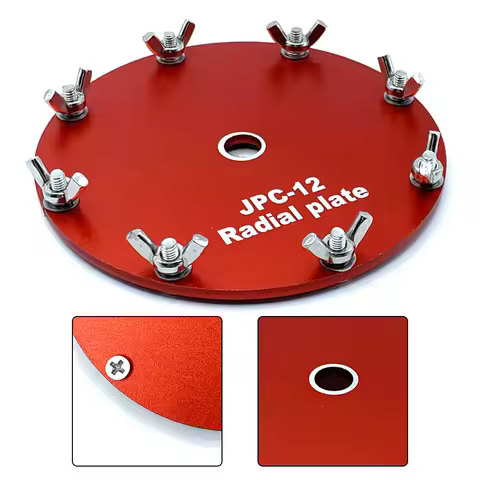 PAC-12 JPC-12 Portable Shortwave Antenna Dedicated Aluminum Grounding Grid High-frequency Shortwave Antenna Network Disk Tools