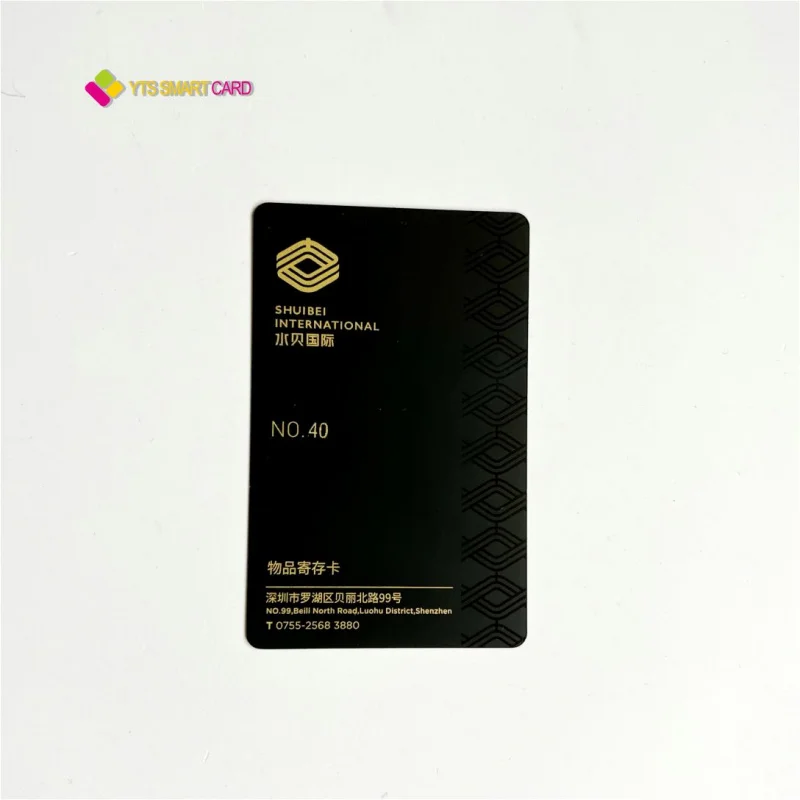 custom.YTS High Quality Custom Hot Stainless Steel Engrave Laser Custom Metal Printing Membership Card