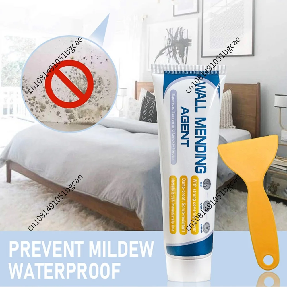 Spackle Wall Repair Kit with Scraper Wall Surface Hole Fill Quick and Easy Solution Nail Hole Filler for Walls