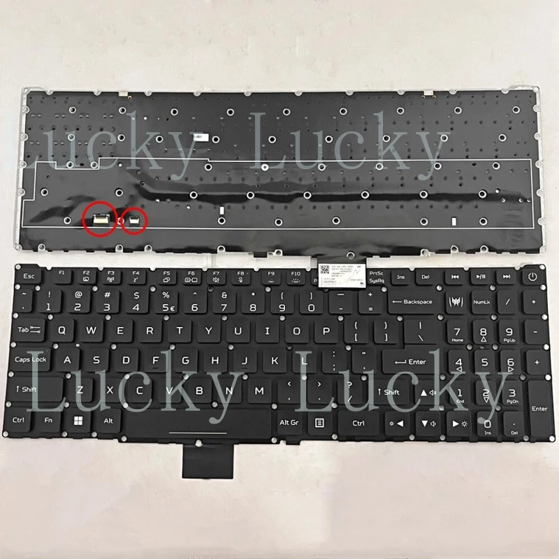 

Новая игровая клавиатура для Acer Predator Helios 16 PH16-71, американская раскладка, RGB-подсветка, N23Q1