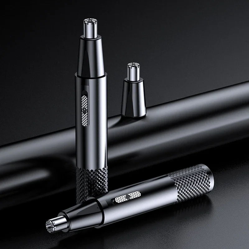 Electric Nose Hair Trimmer Beard Clipper Rechargeable Multi-kinetic Washable Shaving 2in1 Nose Ear Hair Trimmer Electric Razor