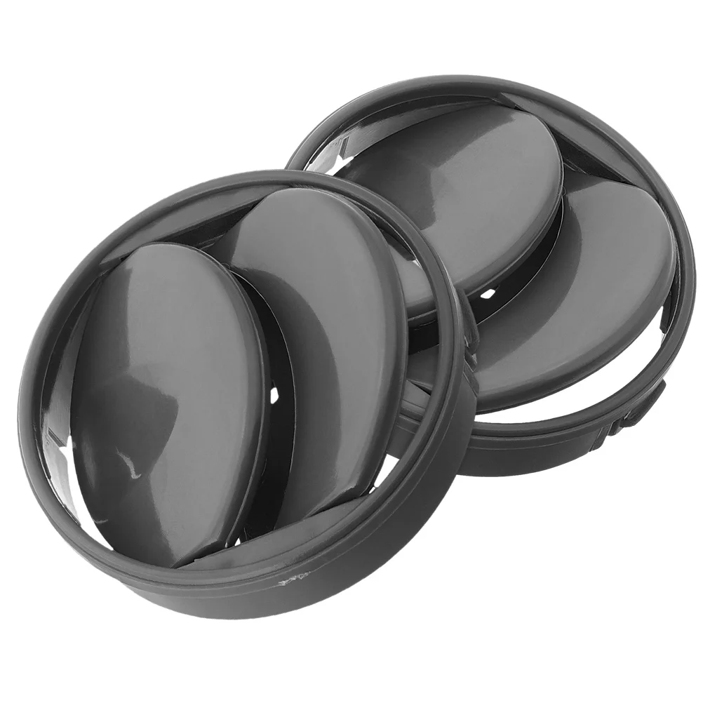 2 قطعة منفذ تنفيس تكييف هواء الحافلة العالمية غطاء فتحة تهوية لوحة القيادة المتينة لوحة تدفق هواء السيارة سهلة التركيب