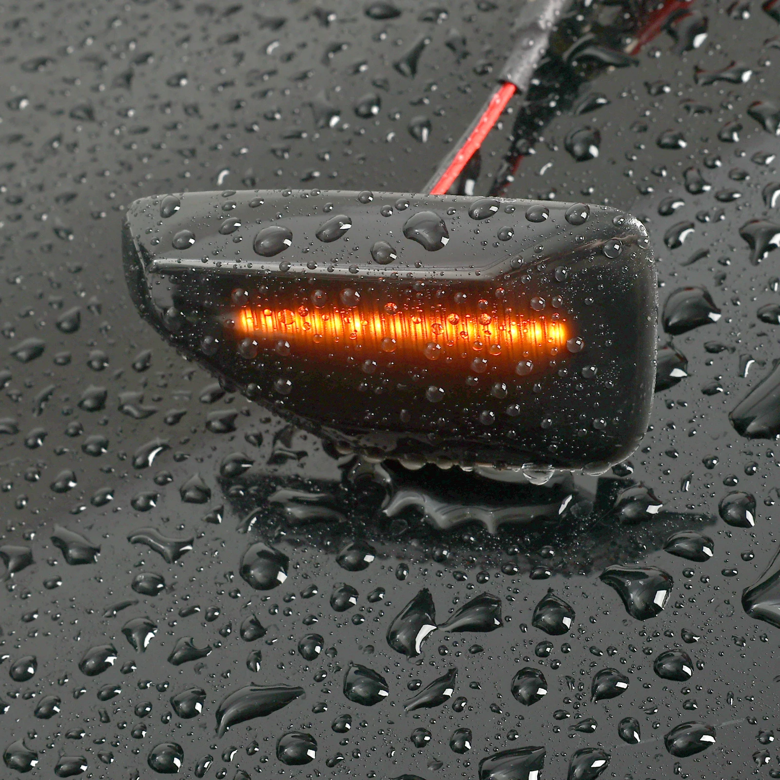 2pcs For Dacia Duster 2 Logan 2 Sandero 2 Renault  Led Dynamic Side Marker Turn Signal Light Sequential Blinker Light Emark Lamp
