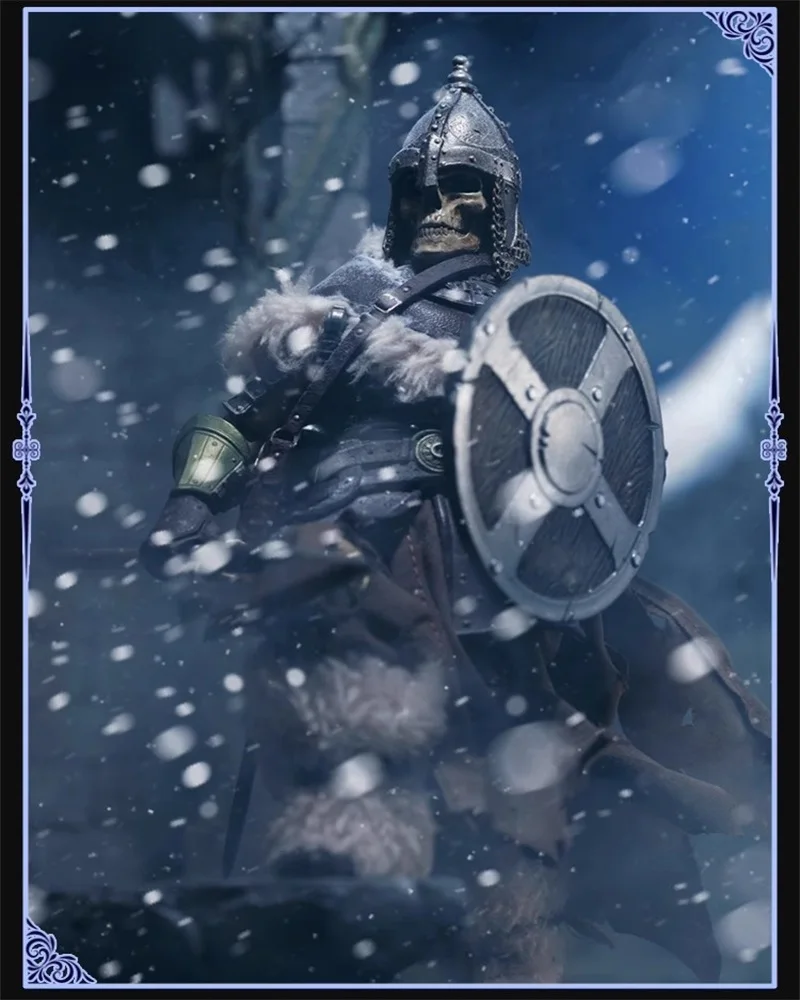 

YYDS JLDZ 1/12 Soldier Clothing Four Knight Snow Battle Cloak Model Toy For 6'' Action Figure Body In Stock