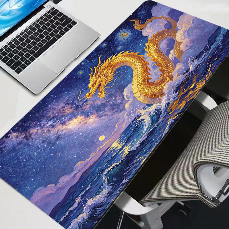Mouse Pad Abstract Oil Painting XL Lockedge Large Gaming Accessories Computer Gamer Keyboard Mouse Mat Desk Mousepad For Csgo