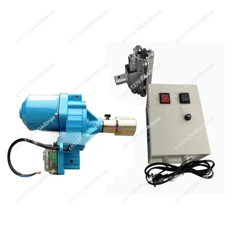 1 set Greenhouse Electric Film Roller Roll Up Motor +Climbers+power supply, DC24V Electric Film Winding Machine Roll machine