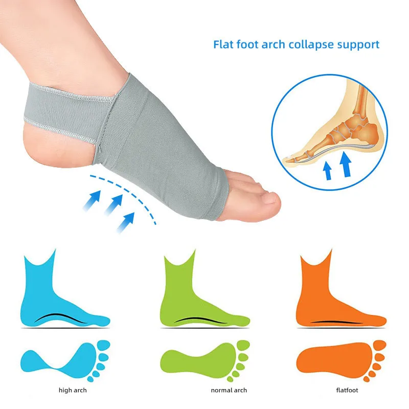 New Sebs Flat Foot Arch Support Orthopedic Insoles For Shoes Men Women Foot Valgus Corrector Shoe Pad Inserts Orthosis Insole