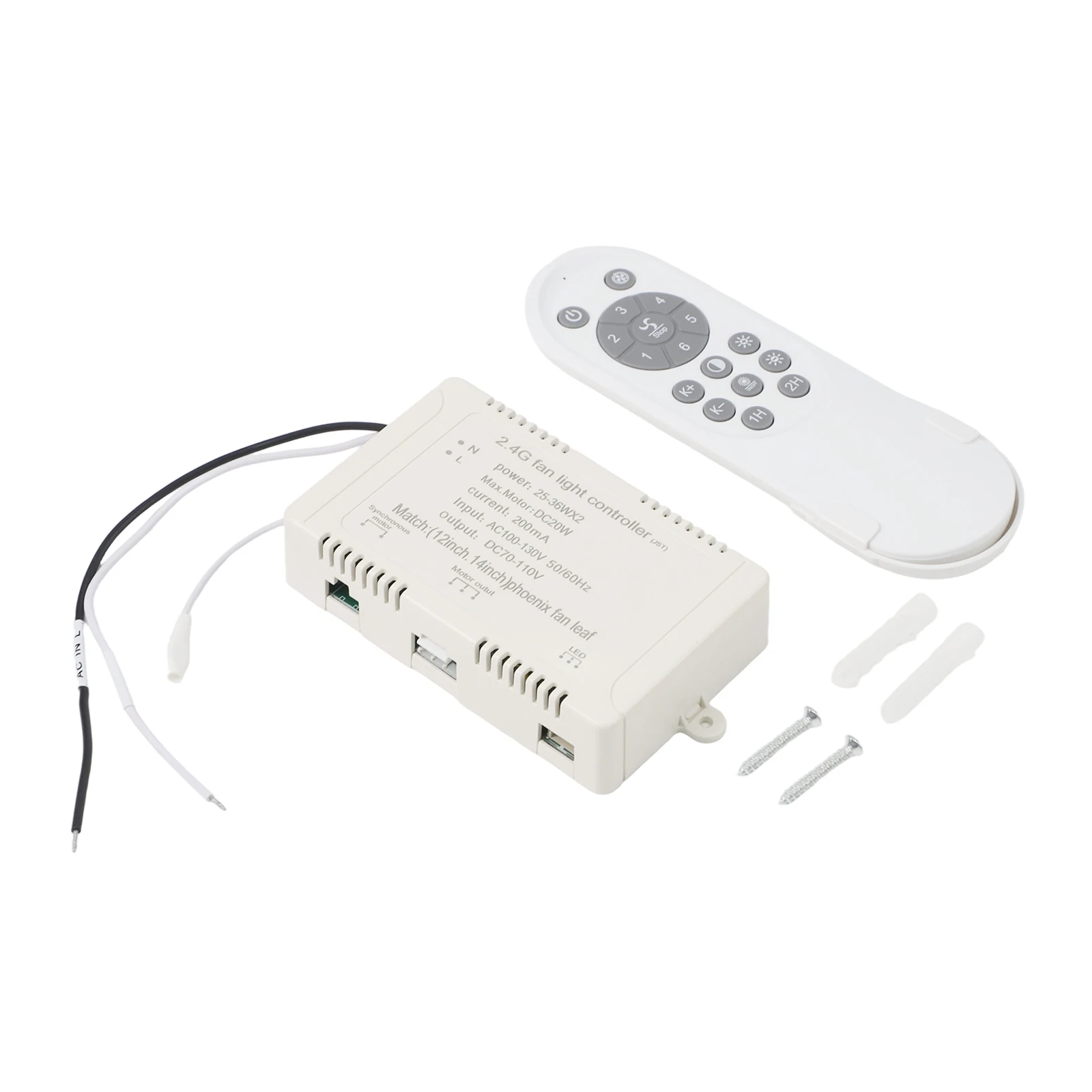 Ambient Lighting Lighting Adjustment 24V Fan Light Low Voltage Fan Light Timer Controller DC Inverter Technology